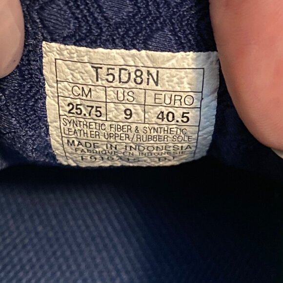 ASICS Gel-Cumulus 17 T5D8N Teal Blue Lime Green Running Shoes Sneakers Womens 9 - Picture 7 of 11